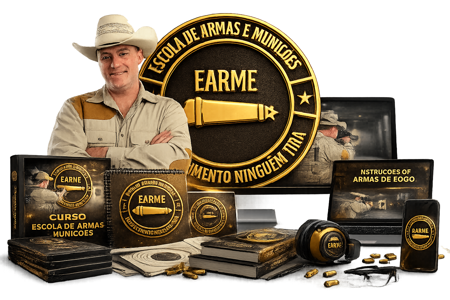 Mockup do curso EARME